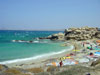 wind surf beach in Mikri Vigla Naxos